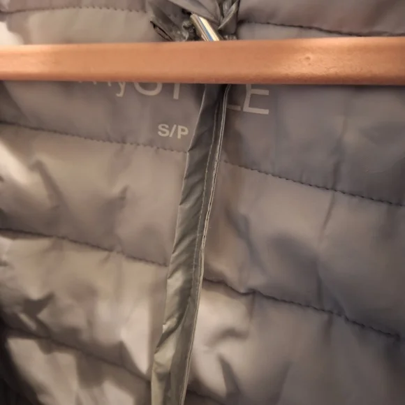 Metallic Silver Winter Jacket (Packable) - Picture 3 of 5